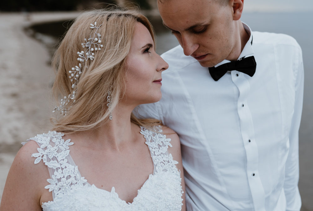 Wedding outdoor at the Baltic Sea